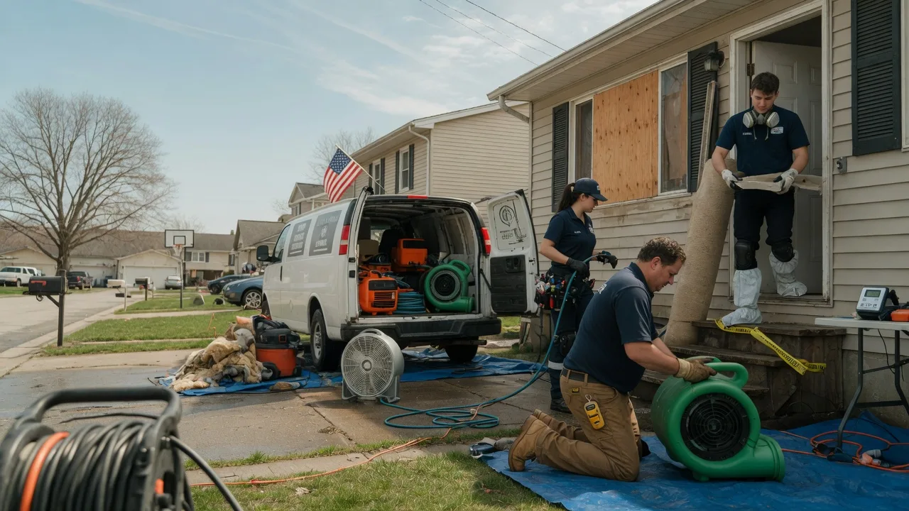 Water Damage Restoration in Ferryville, WI near me